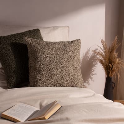 Cabu 45x45cm Cushion, Taupe