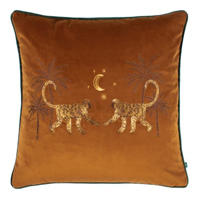 Dusk Monkey 50x50cm Cushion, Rust