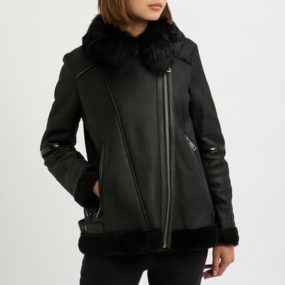 Black Aviator Jacket