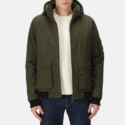 Khaki Fazian Padded Jacket