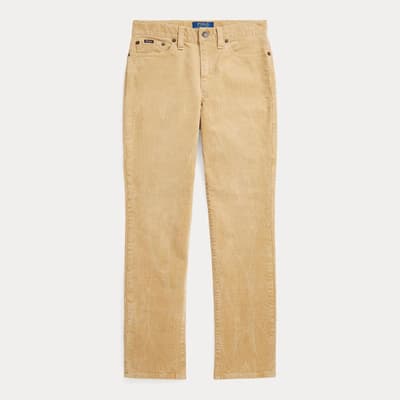 Older Boy's Tan Sullivan Stretch Trousers