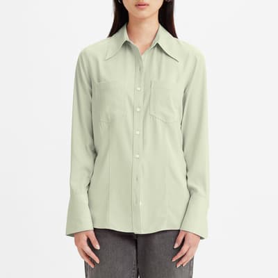 Mint Rilynn Silky Shirt