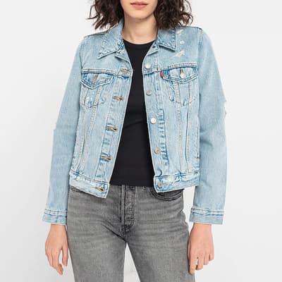 Light Blue Denim Trucker Jacket