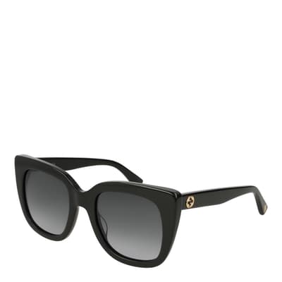 Women's Black Gucci Sunglasses 51mm