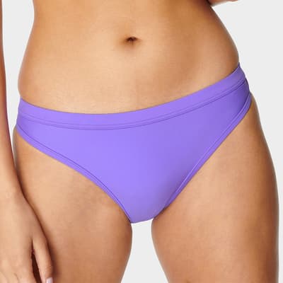 Aster Purple Retro Bikini Bottom