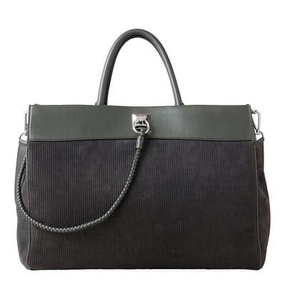 Asphalt Oversized Iris Weekend Bag