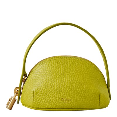 Meadow Green Top Handle Mini Pouch