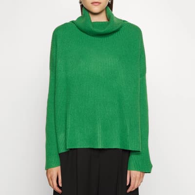 Green Scorgere Cashmere Jumper