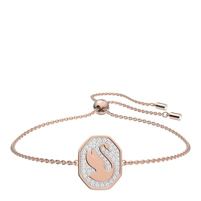 Rose Gold-Plated Signum Adjustable Bracelet