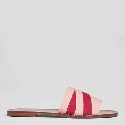 Pink Winnie Flat Sandals
