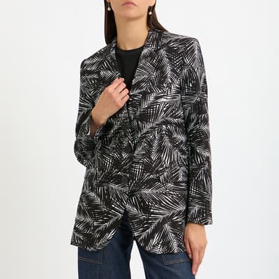 Multi Linen Sonoran Palm Blazer