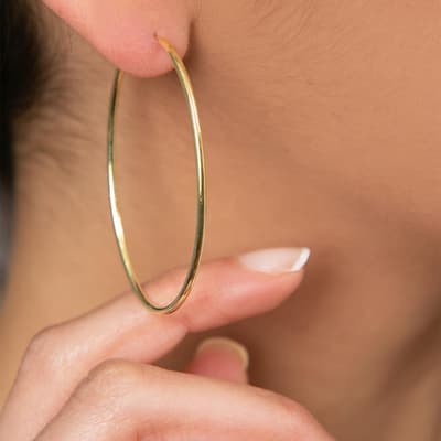 Gold Hoop Earrings