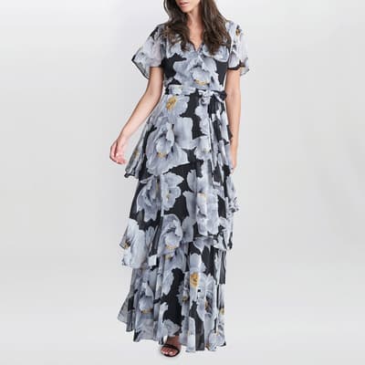 Multi Caylee Printed Maxi Dress