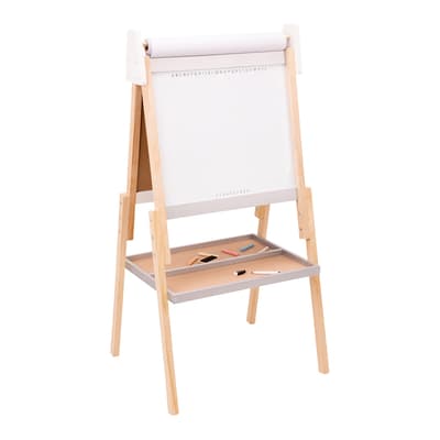 All-in-1 easel - white/grey