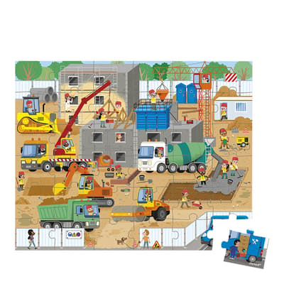 Puzzle Construction Site, 36 Pieces