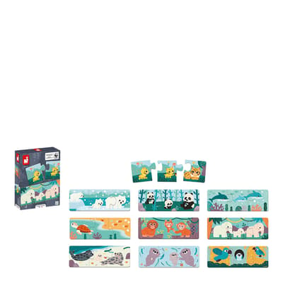 Animals Puzzle, Matching Game