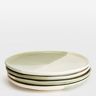 Set of 4 Melrose Dinner Plates