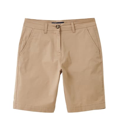 Beige Chino Short