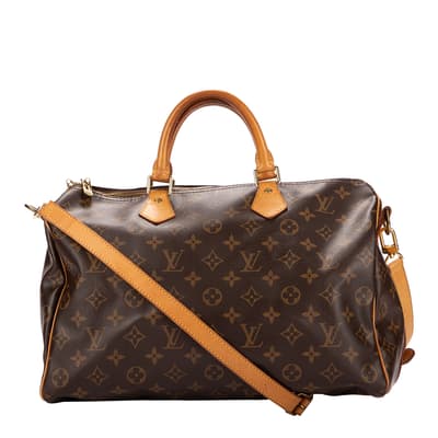 Louis Vuitton LV x YK Speedy Bandouliere 25 Face Print and