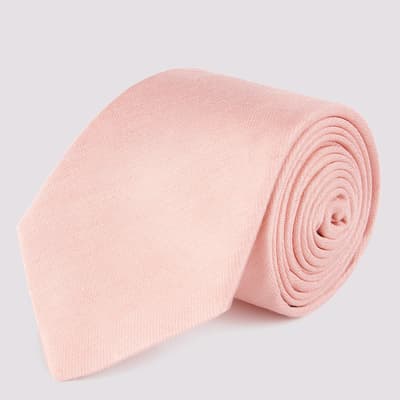 Light Pink Silk Blend Tie