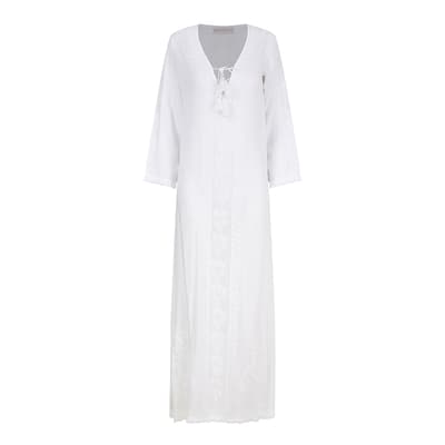 White Agatha Maxi Dress