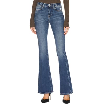 Dark Wash Le High Flare Jeans