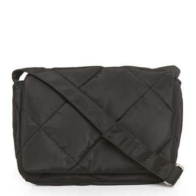 DKNY Carol Medium Pouchette Black Logo, Crossbody Bag