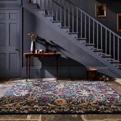 Bullerswood Indigo 127308 140x200cm Rug