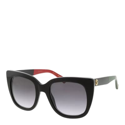 Women's Black Gucci Sunglasses 51mm