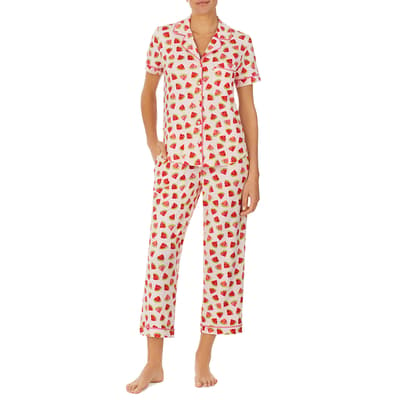 Watermelon Cropped Pyjama Set