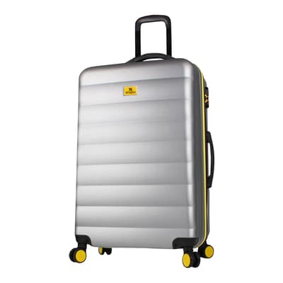 Grey Large Suitcase