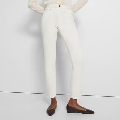 White Treeca Skinny Stretch Jeans