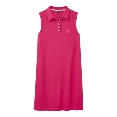 Pink Sleeveless Golf Dress