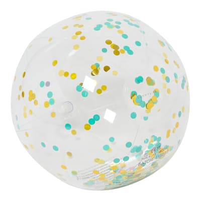 Inflatable Beach Ball Confetti Multi