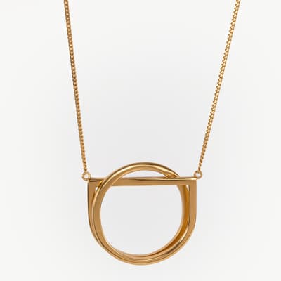 Gold Geometric Necklace