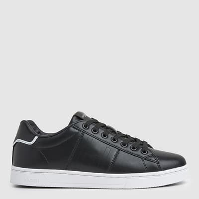 Black Low Top Branded Trainers