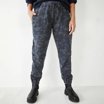 Navy Emery Tapered Joggers