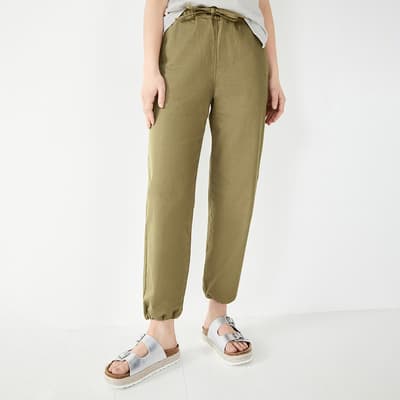 Olive Combat Stretch Trousers