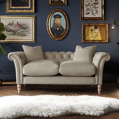 SAVE  £1320 - The Mayfair Medium Sofa, Velvet Putty