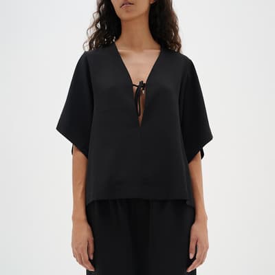 Black Qailey Blouse