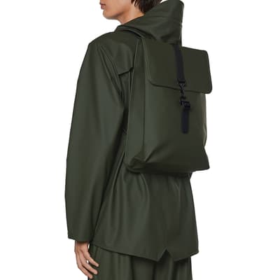 Green Unisex Waterproof Rucksack