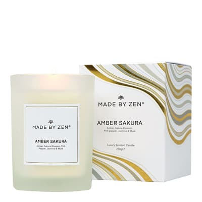 Amber Sakura - 1 Wick Signature Candle 250g