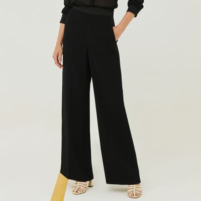 MAX&Co. Boot cut Trousers 'CAIRO' in Black
