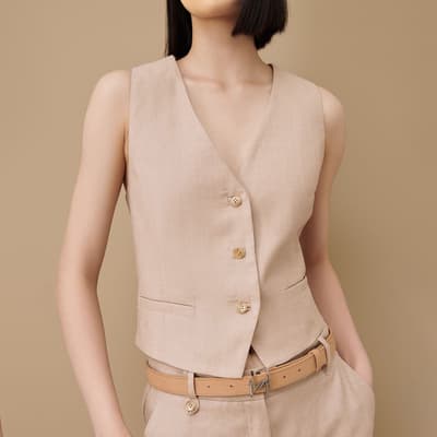 Nude Candito Cotton Blend Waistcoat