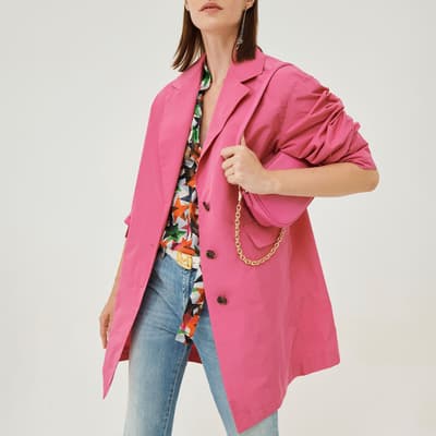 Pink Ampolla Button Blazer