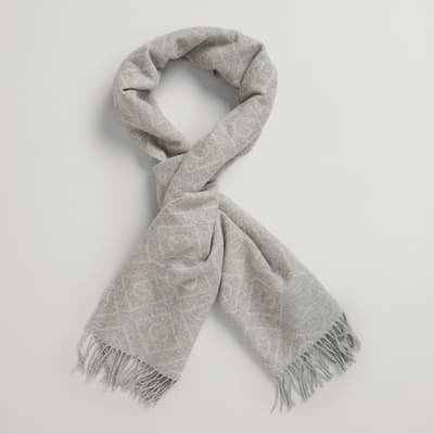 Louis Vuitton Mng Giant Scarf Navy Cashmere
