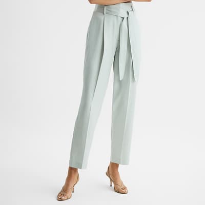 Light Blue Mylie Taper Trousers