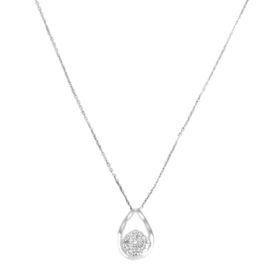 Sumptuous Drop Diamond Pendant