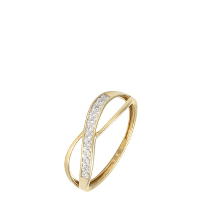 Linked Diamond Ring