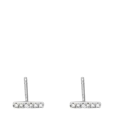 Precious Barrette Diamond Earrings